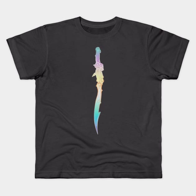 Blazefire Saber Kids T-Shirt by mcashe_art